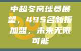 中超冬窗球员展望，495名新援加盟，未来无限可能