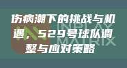 伤病潮下的挑战与机遇，529号球队调整与应对策略⚠️